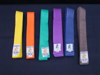 Europa G&uuml;rtel einfarbig gelb 310 cm